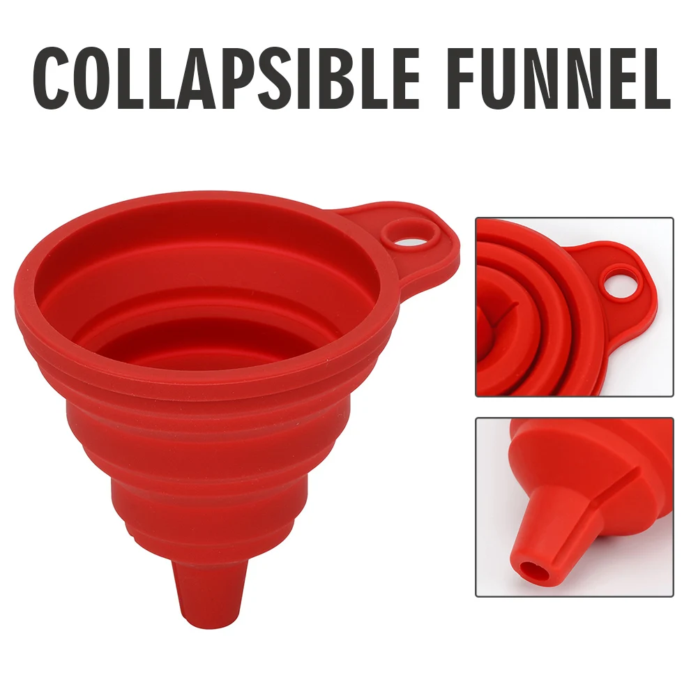 2pcs Collapsible Funnel Set Heat Resistant Portable Liquid Transfer Kitchen Tool Home Hanging Water Bottle Cooking Wide Mouth
2pcs Collapsible Funnel Set Heat Resistant Portable Liquid Transfer Kitchen Tool Home Hanging Water Bottle Cooking Wide Mouth