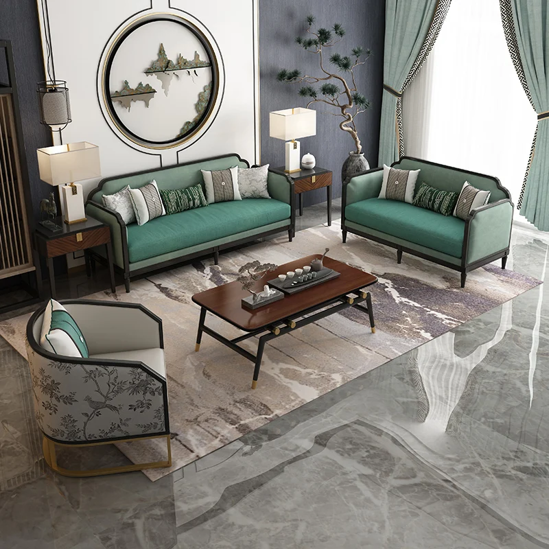 High Quality Private Custom Modern Light Luxury New Chinese Solid Wood Sofa Combination B & Hotel Club Zen Style Furniture
High Quality Private Custom Modern Light Luxury New Chinese Solid Wood Sofa Combination B & Hotel Club Zen Style Furniture