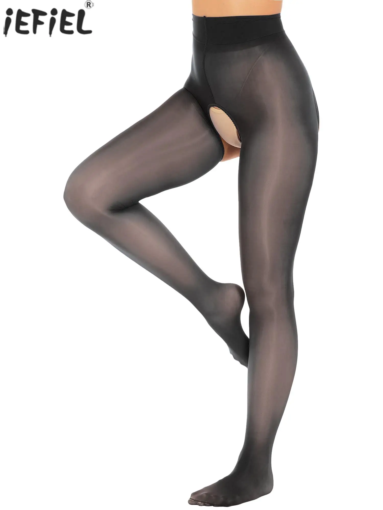 Womens See Through Crotchless Pantyhose Soild Color Glossy Smooth Mid Waist Tights Lightweight Stretchy Leggings Pole Dancing
Womens See Through Crotchless Pantyhose Soild Color Glossy Smooth Mid Waist Tights Lightweight Stretchy Leggings Pole Dancing