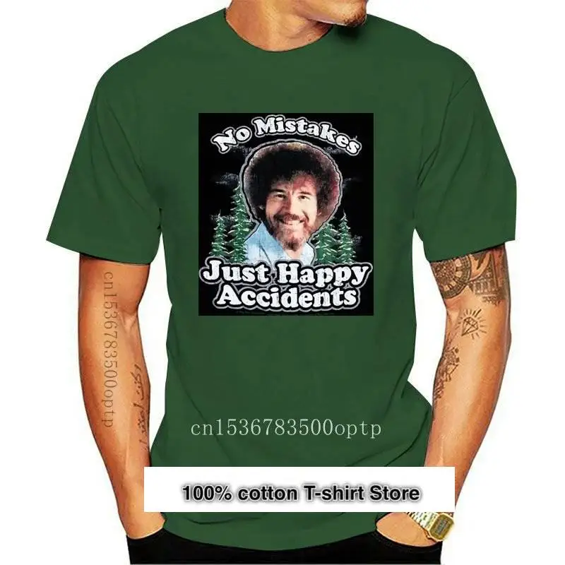 Camiseta de манга corta para hombre, ropa para parte superior masculina, с принтом Боба Росса
Camiseta de манга corta para hombre, ropa para parte superior masculina, с принтом Боба Росса