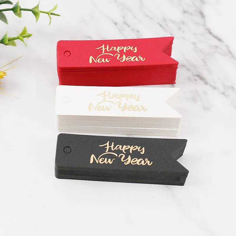 Happy New Year Gift Tags White Black Red Paper Tag Soap Box Decor Cards Hang Labels New Year Party Packaging Supplies 100pcs
Happy New Year Gift Tags White Black Red Paper Tag Soap Box Decor Cards Hang Labels New Year Party Packaging Supplies 100pcs