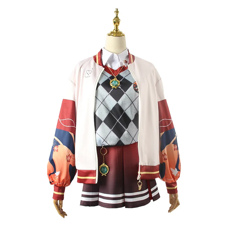Kaedehara Kazuha cosplay God's holiday cosplay Genshin Impact everyday wear green sweater T-shirt suit party wear
Kaedehara Kazuha cosplay God's holiday cosplay Genshin Impact everyday wear green sweater T-shirt suit party wear