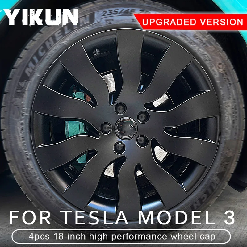 4PCS for Tesla Model 3 18 Inch Hub Cap Performance Replacement Wheels cover Hubcaps Full Rim Cover Accessories 2021 2018-2022
4PCS for Tesla Model 3 18 Inch Hub Cap Performance Replacement Wheels cover Hubcaps Full Rim Cover Accessories 2021 2018-2022