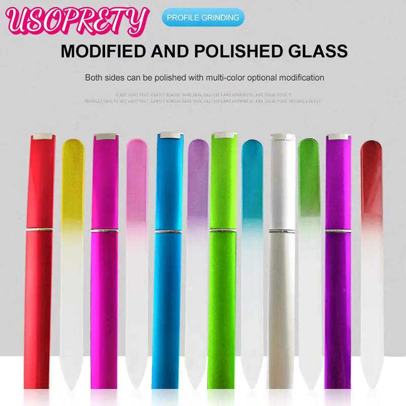 Colored Crystal Glass Nail File Polishing And Polishing Manicure Tools Sandblasted Glass Nail File Professional Manicure Tools
Colored Crystal Glass Nail File Polishing And Polishing Manicure Tools Sandblasted Glass Nail File Professional Manicure Tools