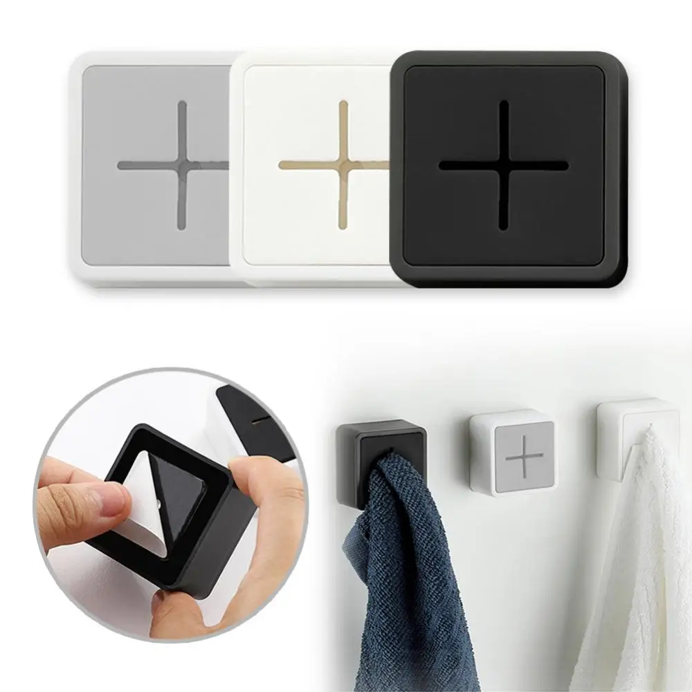Storage Rack Bathroom Punch Free Waterproof Self Adhesive Silica Gel Kitchen Tools Dishcloth Clip Wall Mounted Towel Hook
Storage Rack Bathroom Punch Free Waterproof Self Adhesive Silica Gel Kitchen Tools Dishcloth Clip Wall Mounted Towel Hook