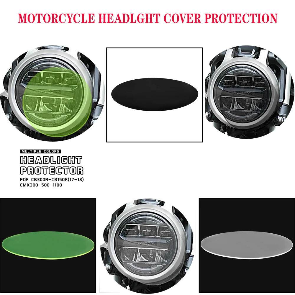 Headlight Grille Cover Guard Protection Acrylic Shield Screen Lens For Honda CB300R CB150R 2017-2018 Rebel CMX 300 500 CMX1100
Headlight Grille Cover Guard Protection Acrylic Shield Screen Lens For Honda CB300R CB150R 2017-2018 Rebel CMX 300 500 CMX1100