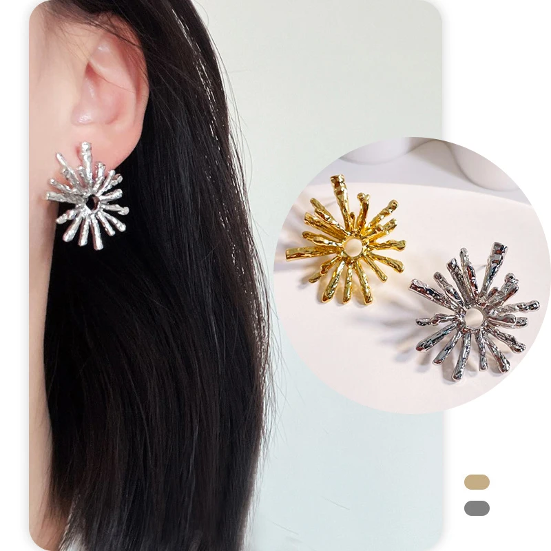 Korea Fashion Alloy Snowflake Earrings Female Spring New Ins Style S925 Silver Needle Atmospheric Elegant Sweet Earrings
Korea Fashion Alloy Snowflake Earrings Female Spring New Ins Style S925 Silver Needle Atmospheric Elegant Sweet Earrings