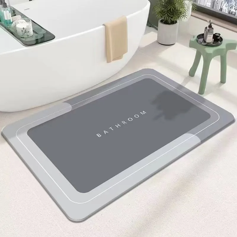 Нескользящий напольный коврик для туалета, кухни, ванной, Впитывающий Коврик для ванной, нескользящий домашний декор 
Нескользящий напольный коврик для туалета, кухни, ванной, Впитывающий Коврик для ванной, нескользящий домашний декор