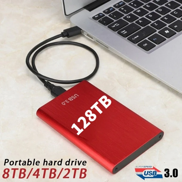 New 128TB HDD/SSD USB3.0 SATAHigh Speed 2.5/External Hard Driv HighSpeed Portable 64TB 32TB Hard Drive USB3.0 Hard Drive Storage
New 128TB HDD/SSD USB3.0 SATAHigh Speed 2.5/External Hard Driv HighSpeed Portable 64TB 32TB Hard Drive USB3.0 Hard Drive Storage