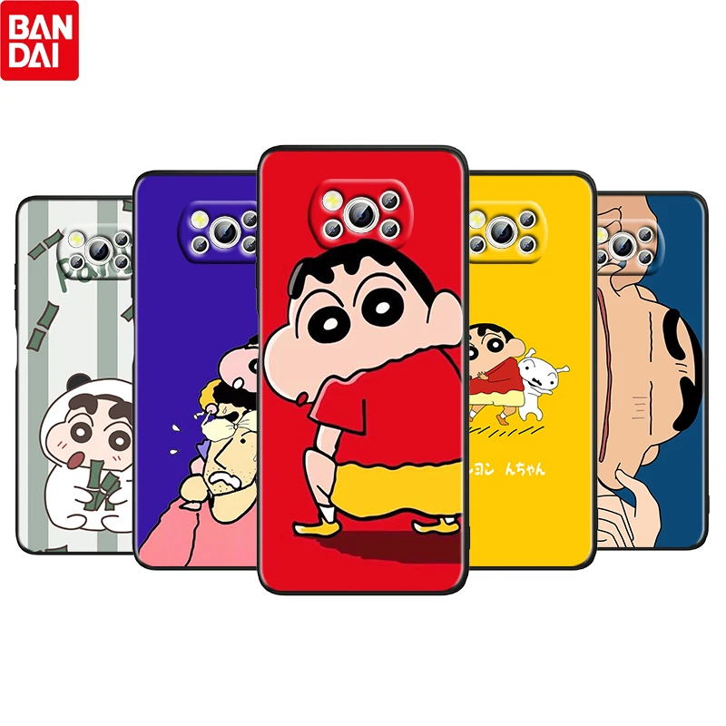 Anime Crayon Shin-chan For Xiaomi Poco M4 X3 F3 GT NFC M3 C3 M2 F2 F1 X2 Pro Mi Mix3 Soft Silicone Black Phone Case Cover
Anime Crayon Shin-chan For Xiaomi Poco M4 X3 F3 GT NFC M3 C3 M2 F2 F1 X2 Pro Mi Mix3 Soft Silicone Black Phone Case Cover