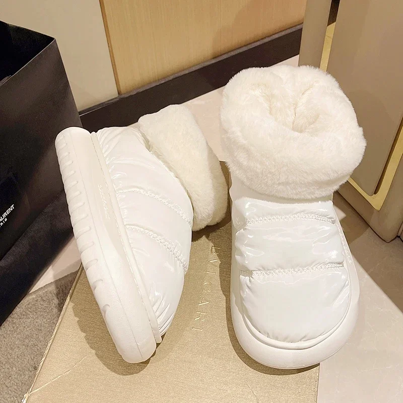 Y2K Korean Harajuku White Plush Short Ankle Snow Boots Chunky Loafers Winter Thick Heels Platform Shoe Casual Flat Shoes Women
Y2K Korean Harajuku White Plush Short Ankle Snow Boots Chunky Loafers Winter Thick Heels Platform Shoe Casual Flat Shoes Women