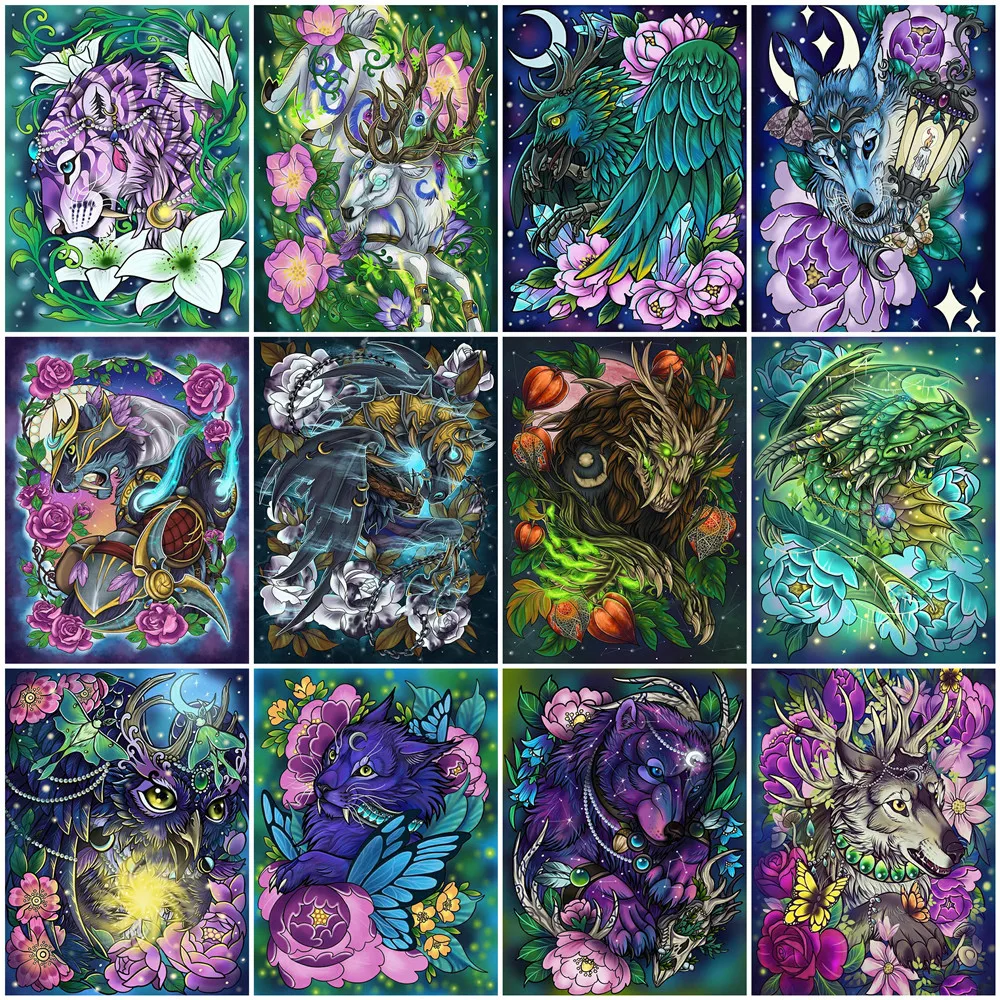 5D Diamond Embroidery Tiger Owl Handicraft Diamond Painting Animals Flower Mosaic Rhinestones Cross Stitch Needlework Wall Decor
5D Diamond Embroidery Tiger Owl Handicraft Diamond Painting Animals Flower Mosaic Rhinestones Cross Stitch Needlework Wall Decor