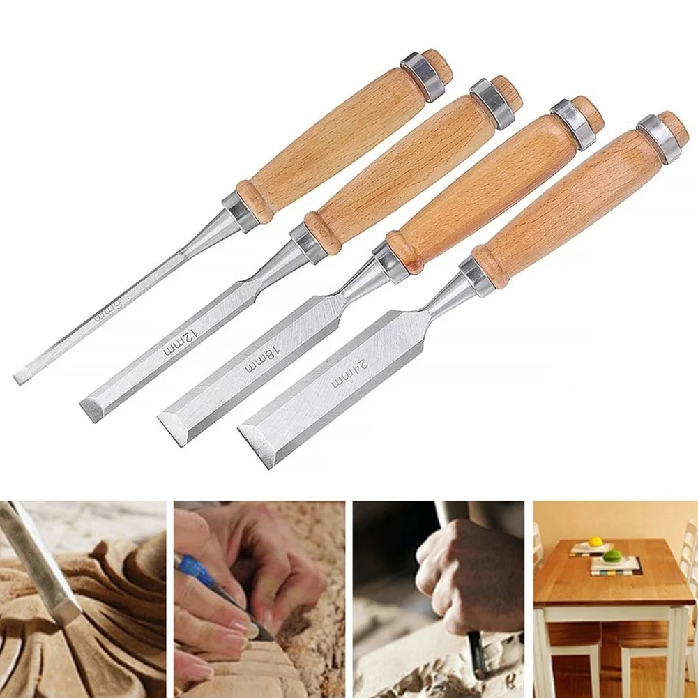 Hand Tools For Carpentry In Woodworking Polishing Accessor Carbon Steel Woodcut Sculpture Flat Chisel Carve DIY Woodworking 1pc
Hand Tools For Carpentry In Woodworking Polishing Accessor Carbon Steel Woodcut Sculpture Flat Chisel Carve DIY Woodworking 1pc