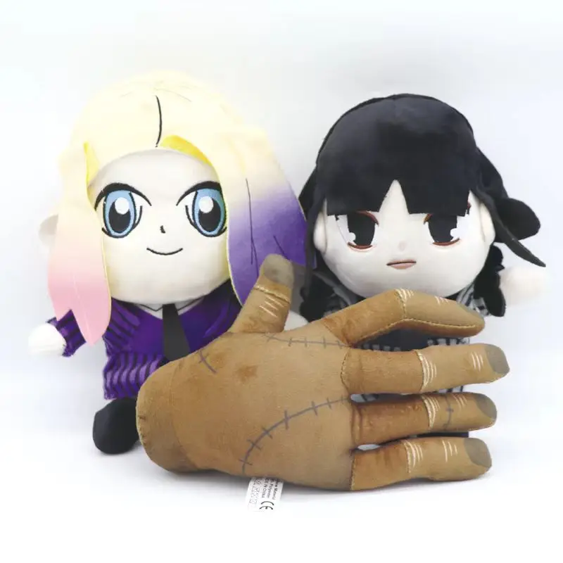TV Wednesday Plush Toy Thing Hand Addams Enid Plushines Toy Collection Cute Soft Stuffed Cartoon Doll For Kid Birthday Gift 
TV Wednesday Plush Toy Thing Hand Addams Enid Plushines Toy Collection Cute Soft Stuffed Cartoon Doll For Kid Birthday Gift