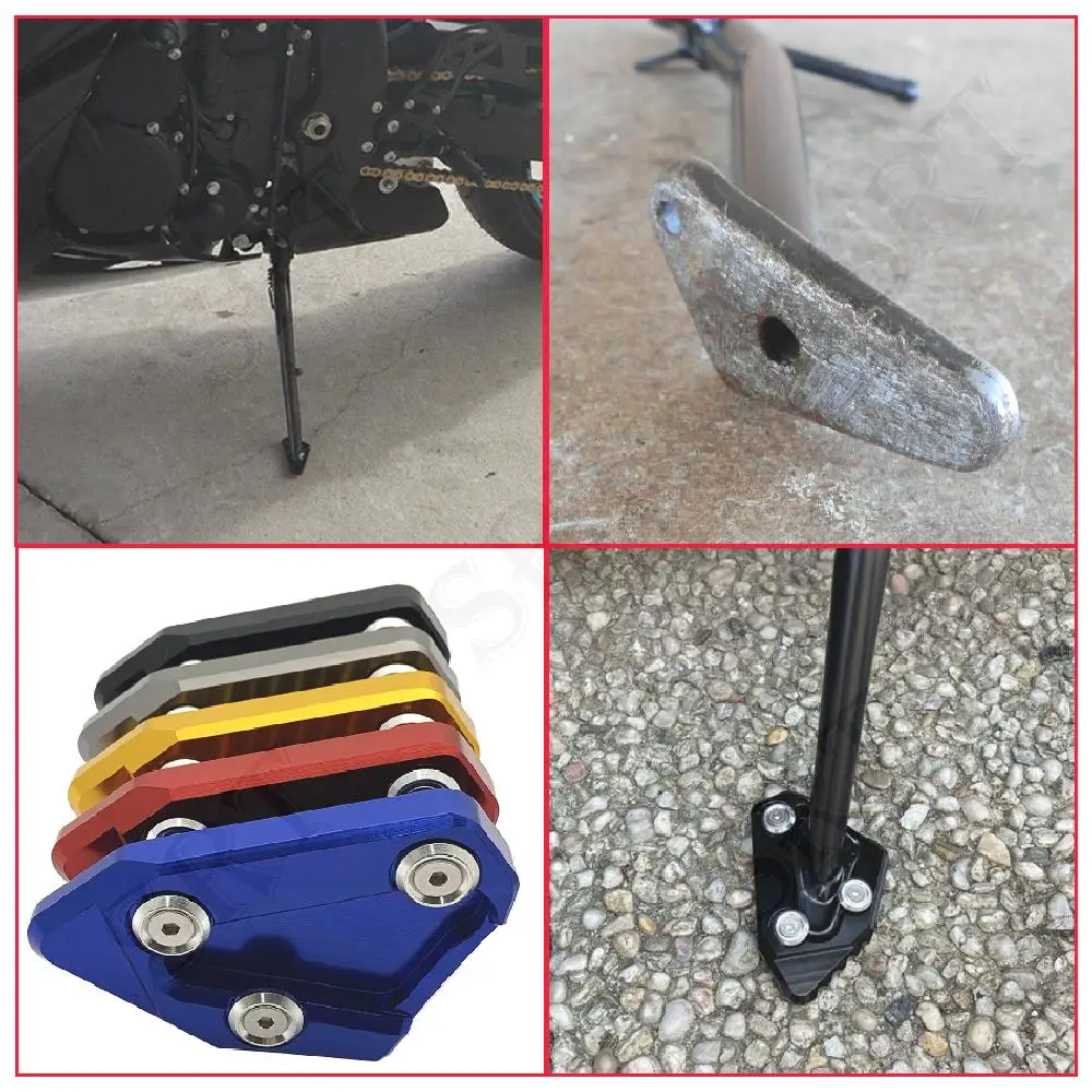 For Suzuki GSXR1000 Motorcycle Accessories Kickstand Side Stand Extension Pad Enlarger Plate GSXR GSX-R 1000 2009-2020
For Suzuki GSXR1000 Motorcycle Accessories Kickstand Side Stand Extension Pad Enlarger Plate GSXR GSX-R 1000 2009-2020