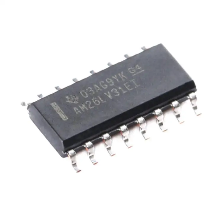 Патч для домашнего интерьера am26lv31eчартер SOIC - 16 четырехсторонний Дифференциальный Линейный драйвер чипа
Патч для домашнего интерьера am26lv31eчартер SOIC - 16 четырехсторонний Дифференциальный Линейный драйвер чипа