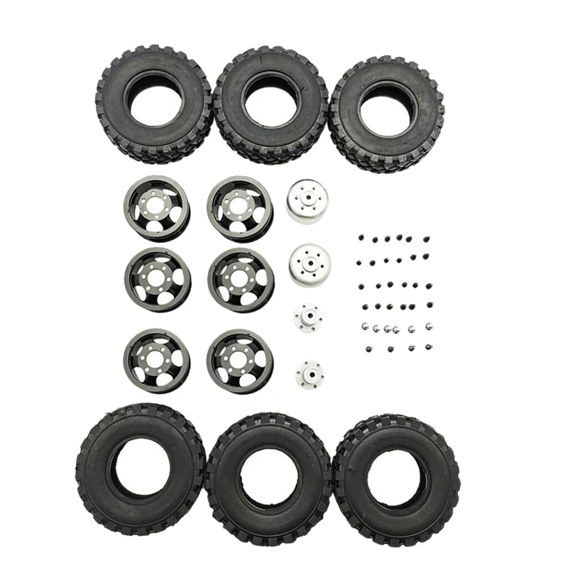 DIY Double Tire Metal Wheel KIT for Wpl B14 B24 Q62 Q63 1/16 Truck 4WD Rc Car Parts(Black) 
DIY Double Tire Metal Wheel KIT for Wpl B14 B24 Q62 Q63 1/16 Truck 4WD Rc Car Parts(Black)
