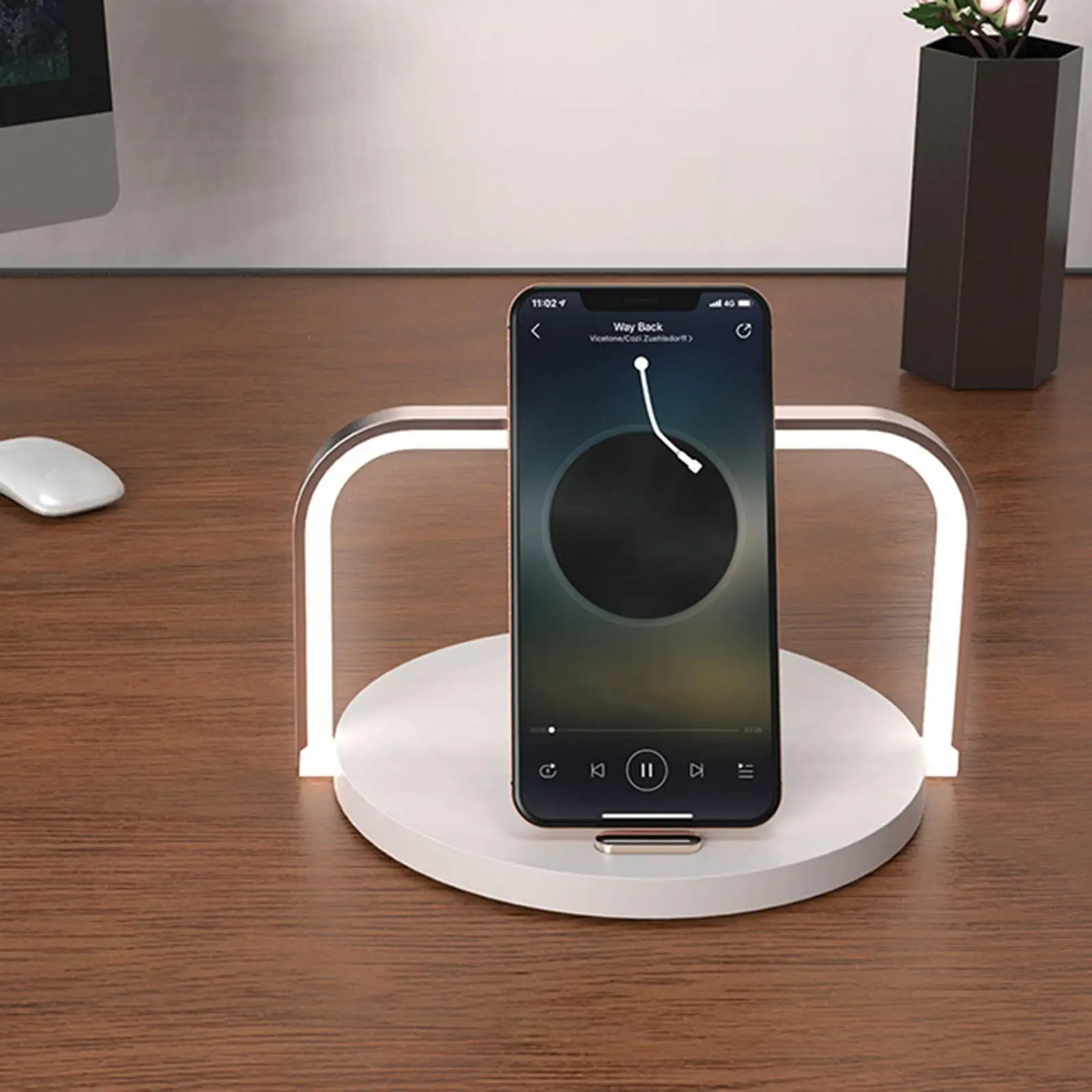 USB Wireless Charger Lamp Adjustable Cell Phone Stand LED Night Light with Touch Control 3 Mode for Phone Bedside Reading Home
USB Wireless Charger Lamp Adjustable Cell Phone Stand LED Night Light with Touch Control 3 Mode for Phone Bedside Reading Home