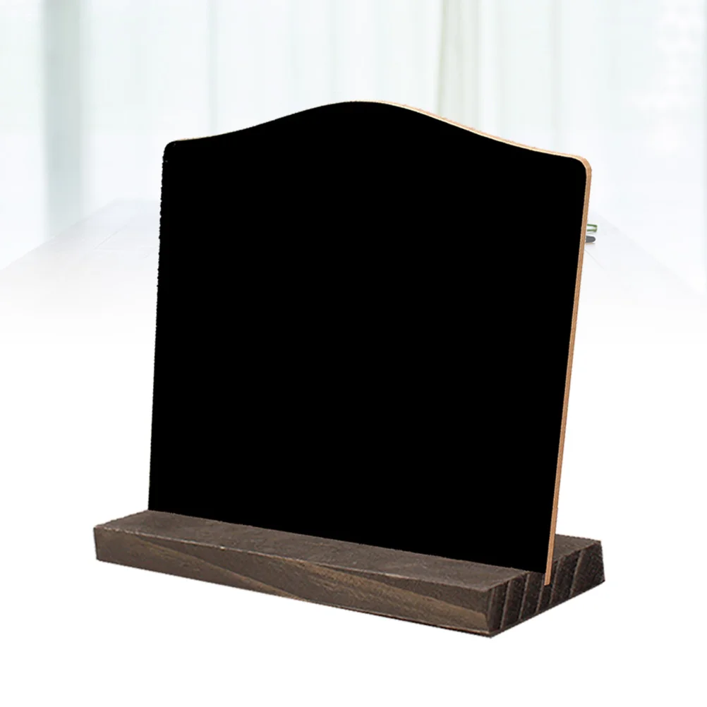 1 pc Mini Blackboard Arched Wooden Decorativ Double-sided Creative Chalkboard Message Board for Coffee House Shop
1 pc Mini Blackboard Arched Wooden Decorativ Double-sided Creative Chalkboard Message Board for Coffee House Shop