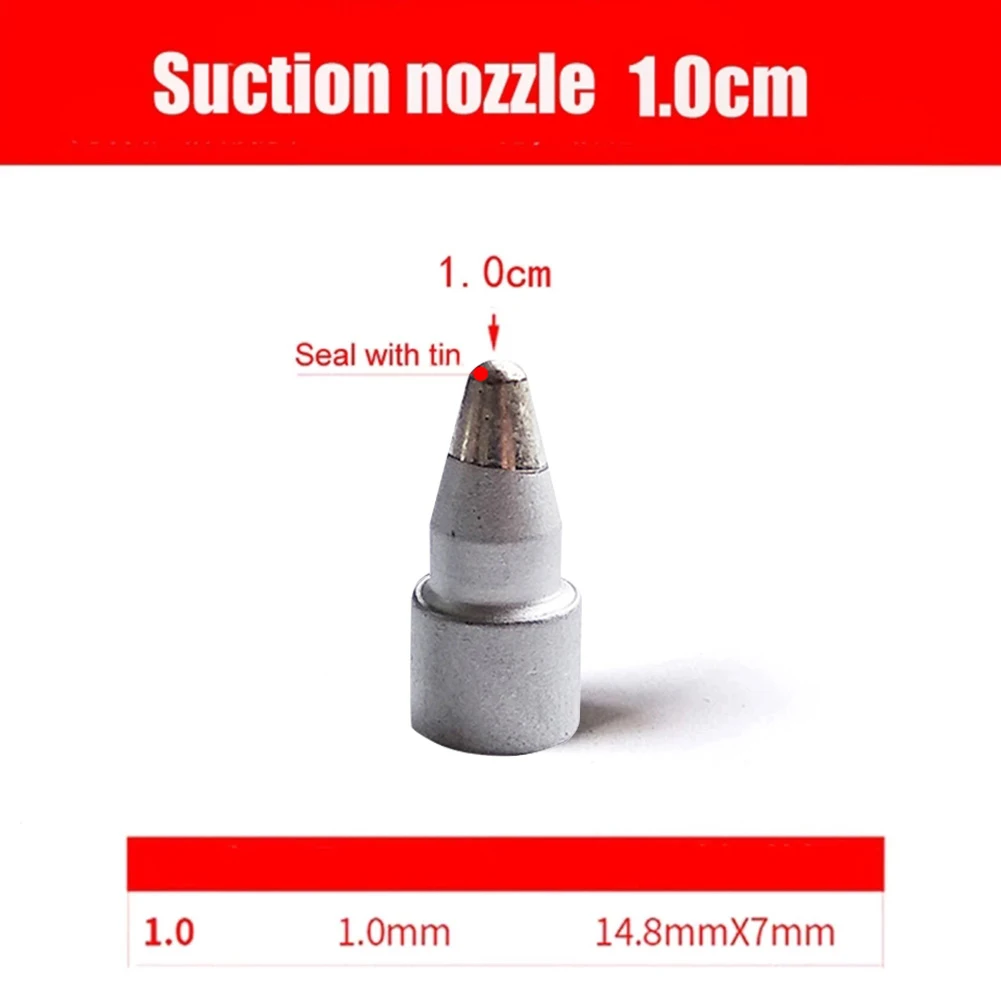 1PC Nozzle Iron Tips Solding Sucker Pump Replace For Nozzle Electric Desoldering Pump SS-331H Accessories 1.0mm 1.2mm 1.5mm
1PC Nozzle Iron Tips Solding Sucker Pump Replace For Nozzle Electric Desoldering Pump SS-331H Accessories 1.0mm 1.2mm 1.5mm