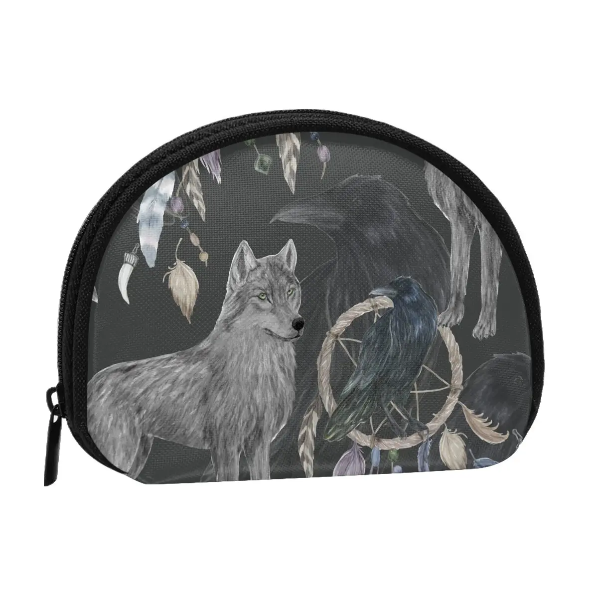 Women's Wallet Short Women Coin Purse Card Holder Small Ladies Wallet Female Watercolor Painting Black Raven Wolf
Women's Wallet Short Women Coin Purse Card Holder Small Ladies Wallet Female Watercolor Painting Black Raven Wolf