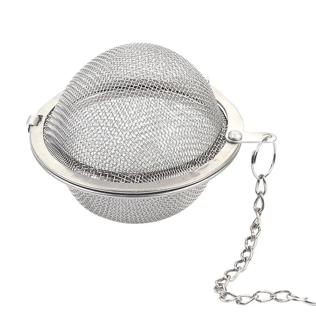 Stainless Steel Mesh Tea Ball with Chain Tea Infuser Strainers Interval Diffuser for Drain Rinse Coffee Rice
Stainless Steel Mesh Tea Ball with Chain Tea Infuser Strainers Interval Diffuser for Drain Rinse Coffee Rice