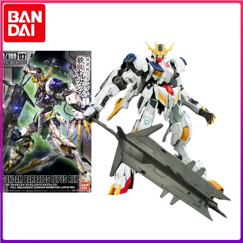 Bandai оригинальный набор моделей Gundam аниме фигурка FM 1/100 ТВ GUNDAM BARBATOS LUPUS REX экшн-фигурка коллекционные игрушки подарки для детей
Bandai оригинальный набор моделей Gundam аниме фигурка FM 1/100 ТВ GUNDAM BARBATOS LUPUS REX экшн-фигурка коллекционные игрушки подарки для детей