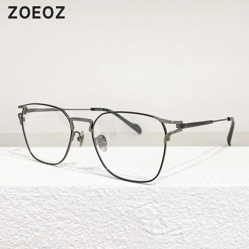 Японская дизайнерская стильная квадратная оправа для линз от близорукости 19-0038 для фотографий, оснащенная противосиними зеркальными линзами 
Японская дизайнерская стильная квадратная оправа для линз от близорукости 19-0038 для фотографий, оснащенная противосиними зеркальными линзами