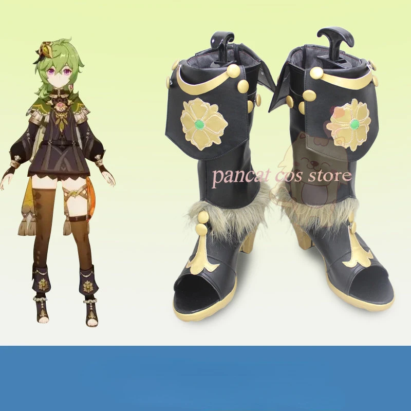 Genshin Impact Collei Cosplay Shoes Comic Anime Game Cos Long Boots Cosplay Costume Prop Shoes for Con Halloween Party
Genshin Impact Collei Cosplay Shoes Comic Anime Game Cos Long Boots Cosplay Costume Prop Shoes for Con Halloween Party