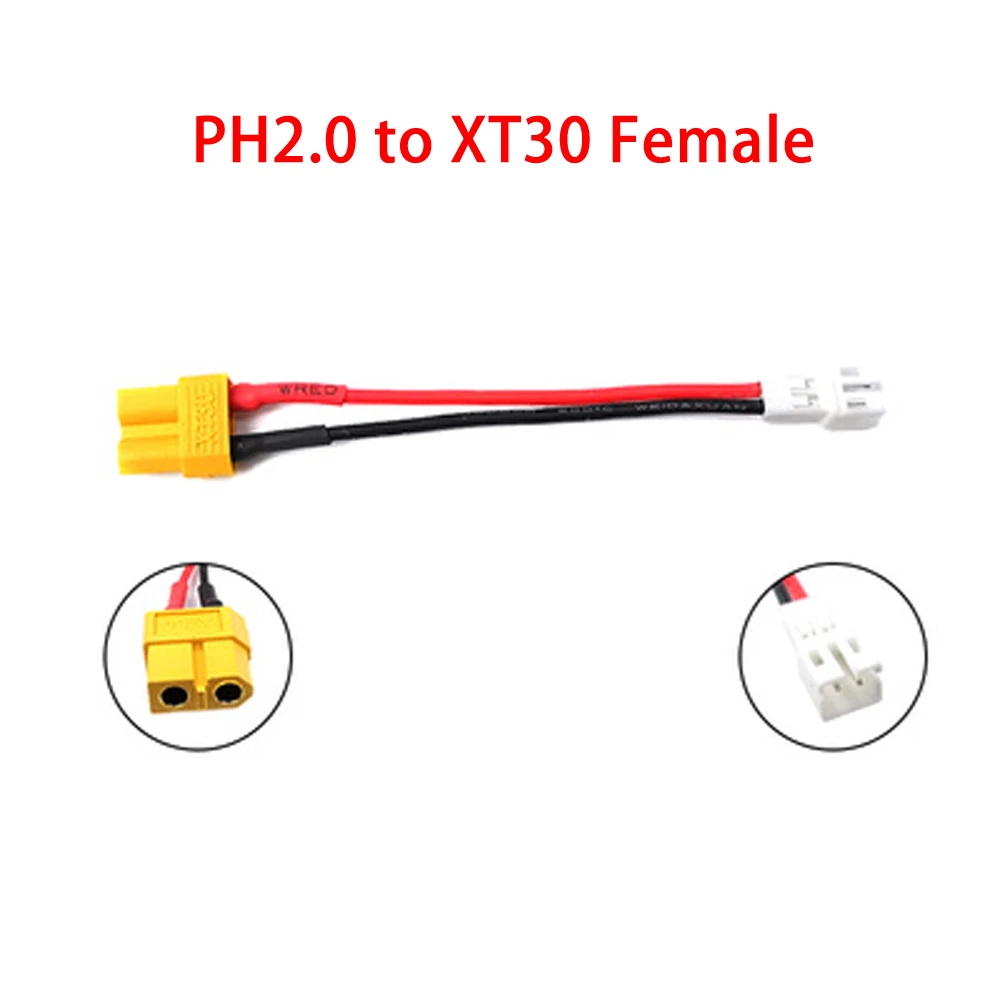 HBXINTAO Адаптер PH2.0 к XT60/XT30 
HBXINTAO Адаптер PH2.0 к XT60/XT30