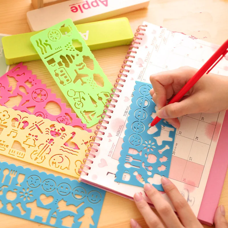 4 Pcs/Lot Cartoon Children Speed Hua Chi Drawing Template Ruler Hua Chi Ruler Stationery Student School Supplies Wholesale
4 Pcs/Lot Cartoon Children Speed Hua Chi Drawing Template Ruler Hua Chi Ruler Stationery Student School Supplies Wholesale