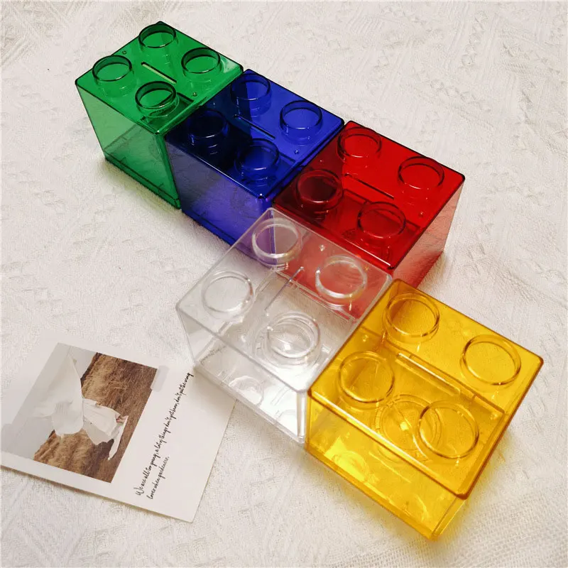 Home Decor MoneyBox Building Block Saving Box Transparent Plastic Blocks Piggy Bank Coin Storage Case Kid Toy Gift Change Boxes
Home Decor MoneyBox Building Block Saving Box Transparent Plastic Blocks Piggy Bank Coin Storage Case Kid Toy Gift Change Boxes