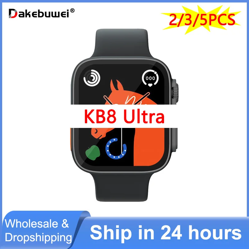 Wholesale 2 3 5 PCS Smart Watch KB8 Ultra 45MM Men Women Outdoor Mountaineering SmartWatch Bluetooth Call Wireles Charge 8 Ultra 
Wholesale 2 3 5 PCS Smart Watch KB8 Ultra 45MM Men Women Outdoor Mountaineering SmartWatch Bluetooth Call Wireles Charge 8 Ultra