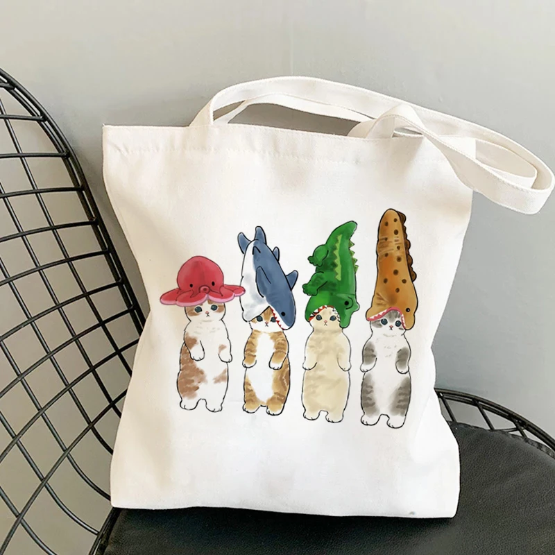 Harajuku Kawaii Cats Cartoons Animal Bags Shopping Bag Canvas Shopper Bag Reusable Tote Bag Handbags Shoulder Bags Collapsible
Harajuku Kawaii Cats Cartoons Animal Bags Shopping Bag Canvas Shopper Bag Reusable Tote Bag Handbags Shoulder Bags Collapsible