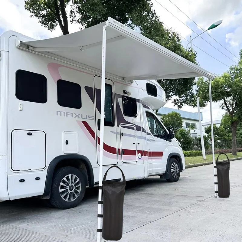 2 шт. Негабаритная всплывающая палатка для автодома, уличная палатка и солнцезащитный козырек, весовая сумка, прочная нейлоновая рама и эластичная веревка, аксессуары для автофургонов 
2 шт. Негабаритная всплывающая палатка для автодома, уличная палатка и солнцезащитный козырек, весовая сумка, прочная нейлоновая рама и эластичная веревка, аксессуары для автофургонов