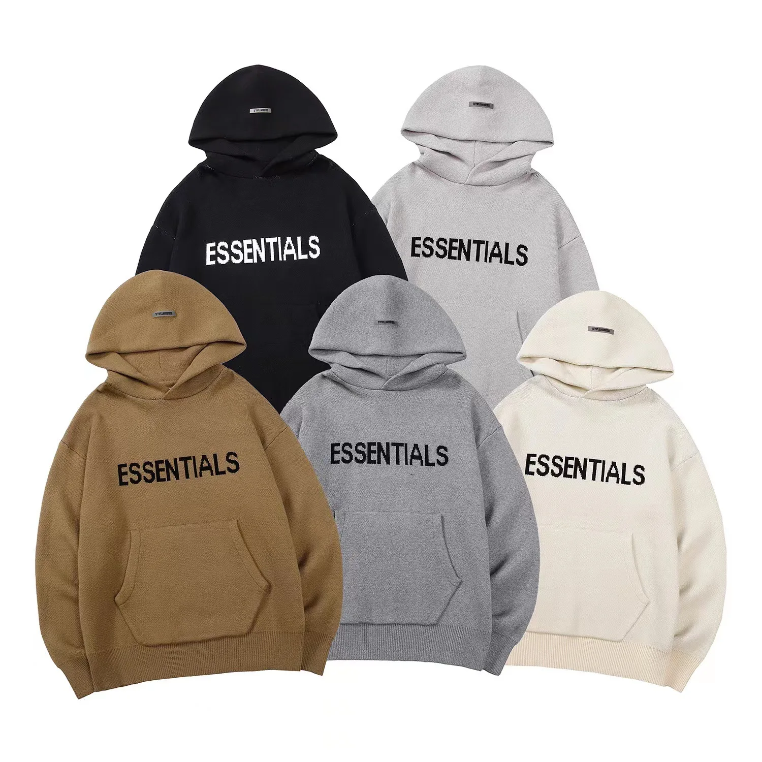 top Essentials letter hooded sweater high street loose men's and women's knitted sweater ins net red with the same style
top Essentials letter hooded sweater high street loose men's and women's knitted sweater ins net red with the same style