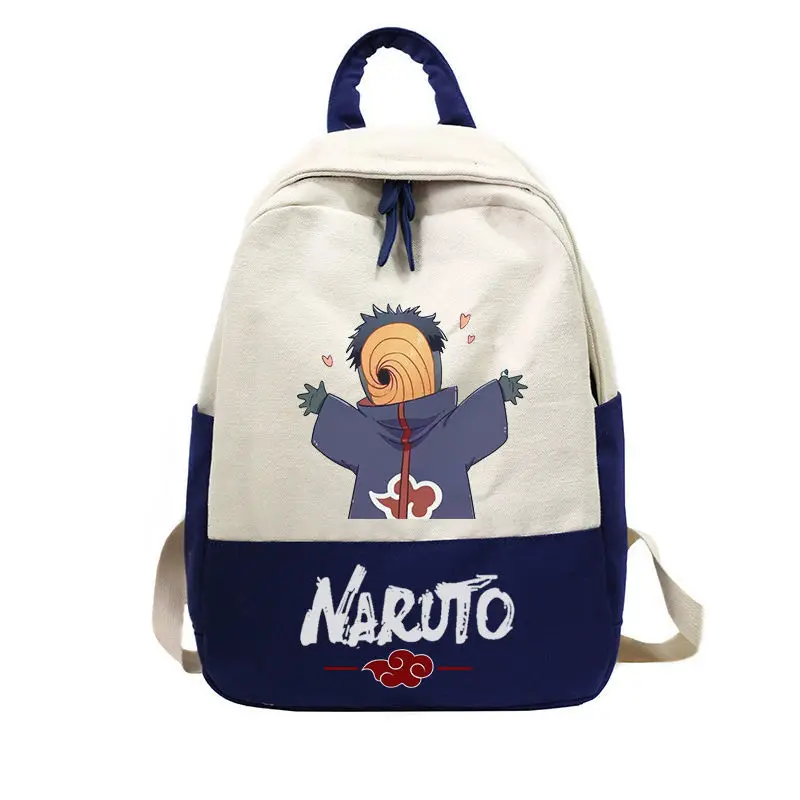 

New Naruto Naruto Itachi Naruto anime primary and secondary school students hit color stitching schoolbag men and women backpack