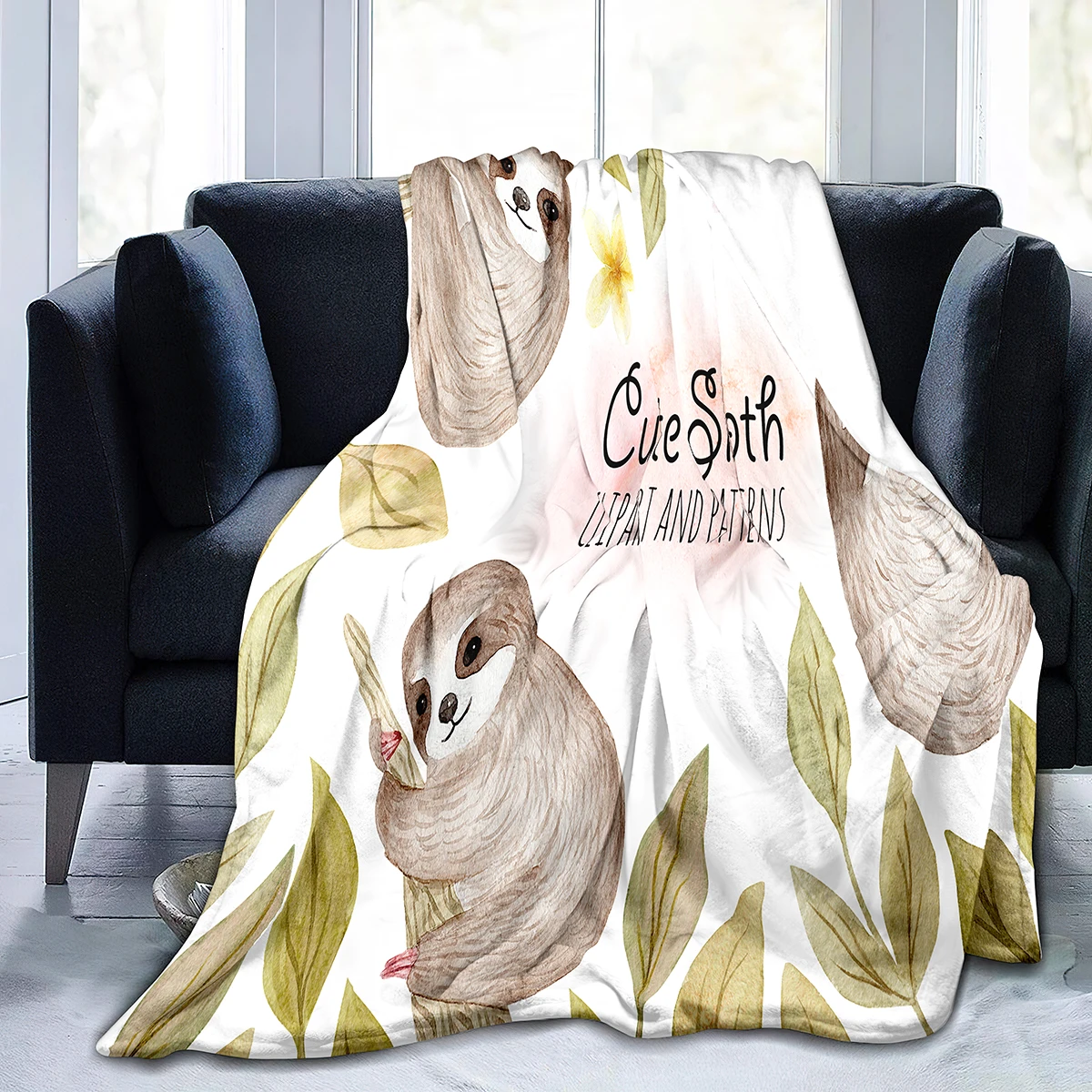 Throw Blanket King Queen Size for Kids Teens Gift Lightweight Warm Super Soft for Bed Sofa Couch Sloth Animal Pattern Flannel 
Throw Blanket King Queen Size for Kids Teens Gift Lightweight Warm Super Soft for Bed Sofa Couch Sloth Animal Pattern Flannel