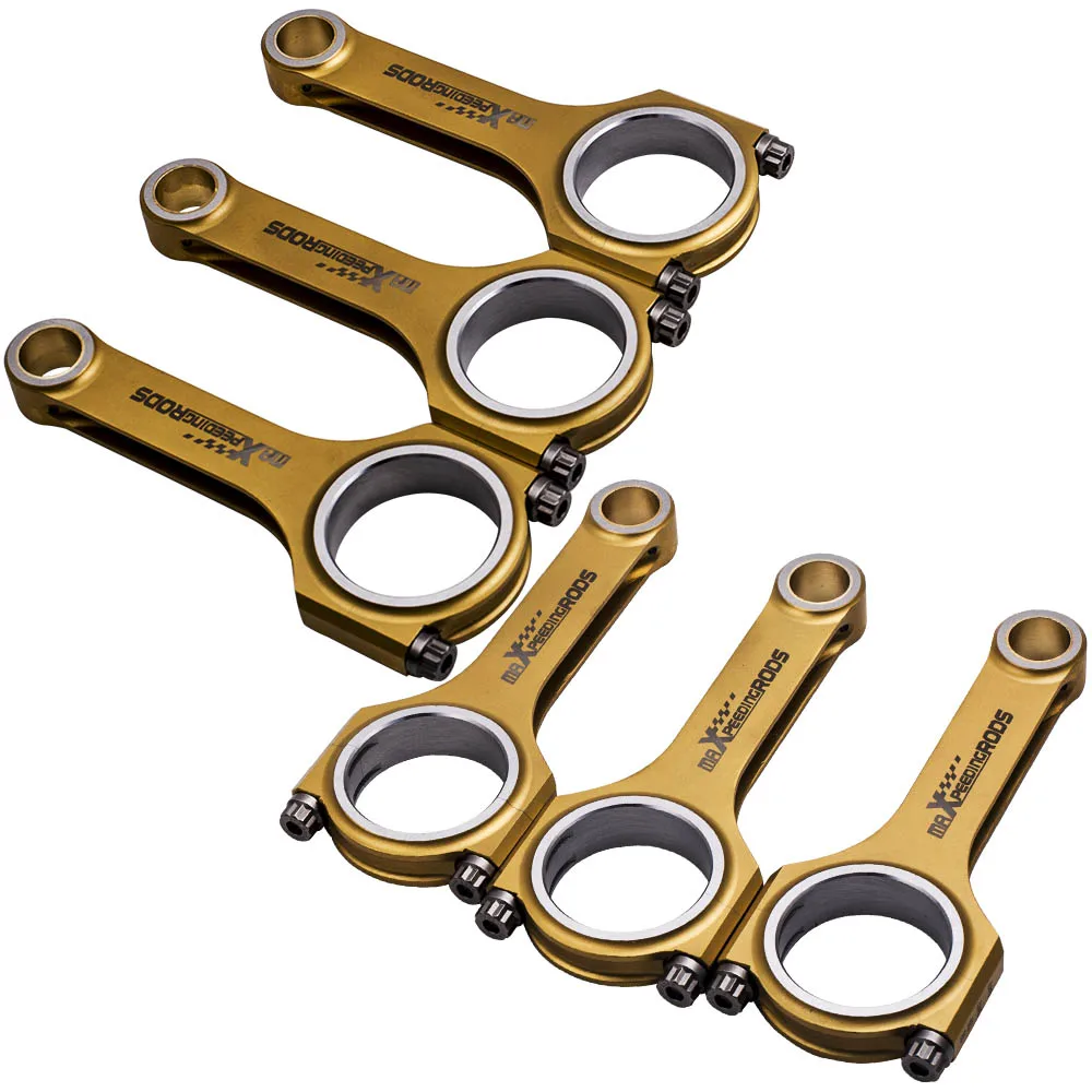 Titanizing Connecting Rods For BMW 328i M52B28 135mm ARP Conrods Pleuel Bielle for 7 Series E38 1994-2001 728i X 728i, iL H Beam
Titanizing Connecting Rods For BMW 328i M52B28 135mm ARP Conrods Pleuel Bielle for 7 Series E38 1994-2001 728i X 728i, iL H Beam