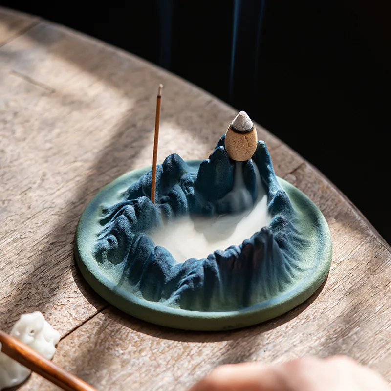Ceramic Reflux Line Incense Burner Zen Study Coffee Table Crafts Bruleur Encens Home Office Accessories Chinese Incense Burner
Ceramic Reflux Line Incense Burner Zen Study Coffee Table Crafts Bruleur Encens Home Office Accessories Chinese Incense Burner