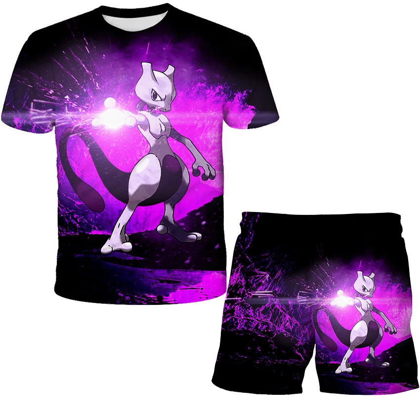 Children Clothes Pokemon 3D Print T-shirts Sets Baby Boys Pokemon Clothes Suit 2022 Summer Girl Kids Cartoon T-Shirt Shorts 2PCS
Children Clothes Pokemon 3D Print T-shirts Sets Baby Boys Pokemon Clothes Suit 2022 Summer Girl Kids Cartoon T-Shirt Shorts 2PCS