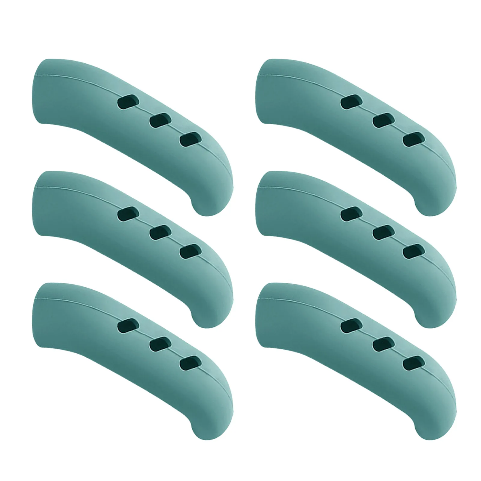 6 Pieces Silicone Handle Covers Kitchen Potholder Cover For Different Pots Handles Fadeless Potholder Cases For Restaurant
6 Pieces Silicone Handle Covers Kitchen Potholder Cover For Different Pots Handles Fadeless Potholder Cases For Restaurant