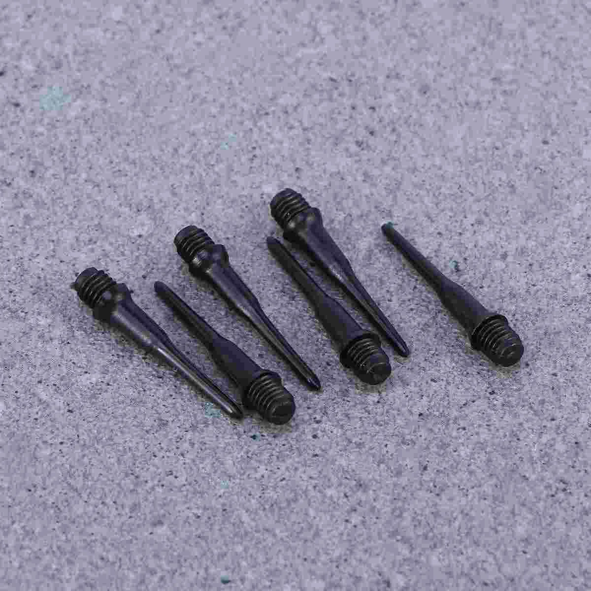 

250pcs Dart Points Tip Dart Points Dart Point Tool Replacement for Electronic Accessory Black