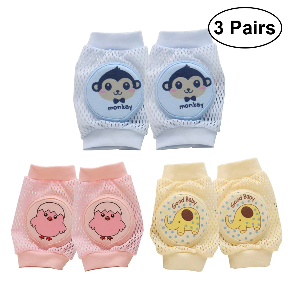 3 Pairs Baby Crawling Kneepads Breathable Durable Multifunctional Knee Brace Kneepads Knee Protector for Toddlers Children
3 Pairs Baby Crawling Kneepads Breathable Durable Multifunctional Knee Brace Kneepads Knee Protector for Toddlers Children