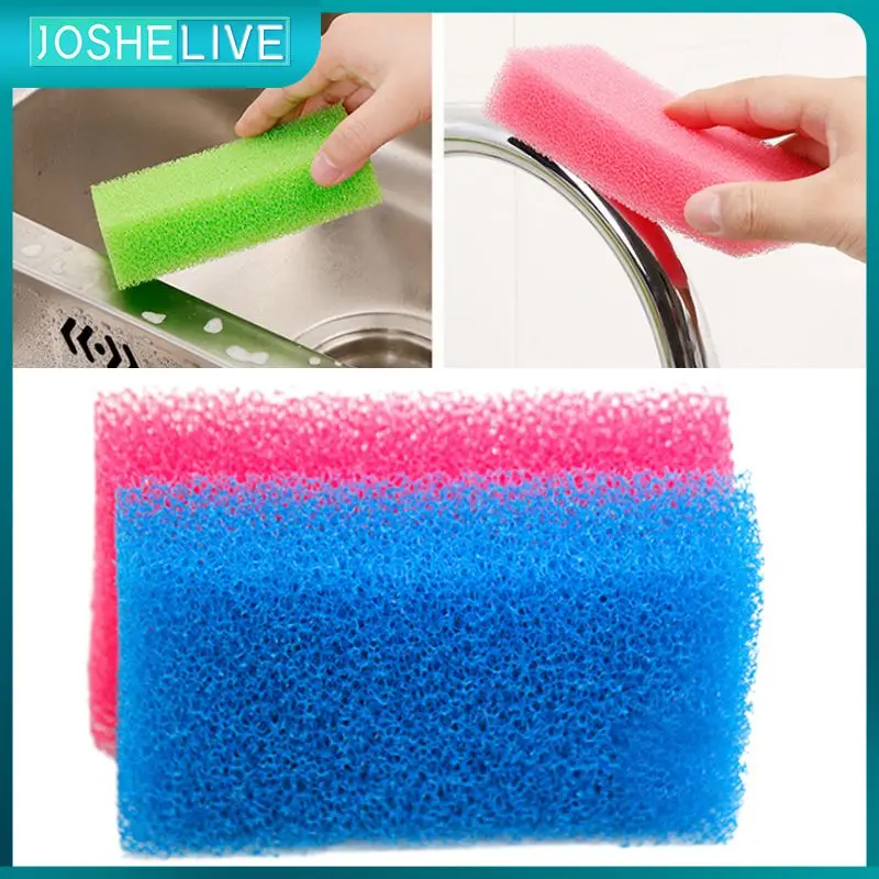 

2/4PCS High Density Sponge Kitchen Cleaning Tools Washing Towels Wiping Rags Sponge Scouring Pad Microfiber Dish Cleaning Cloth
