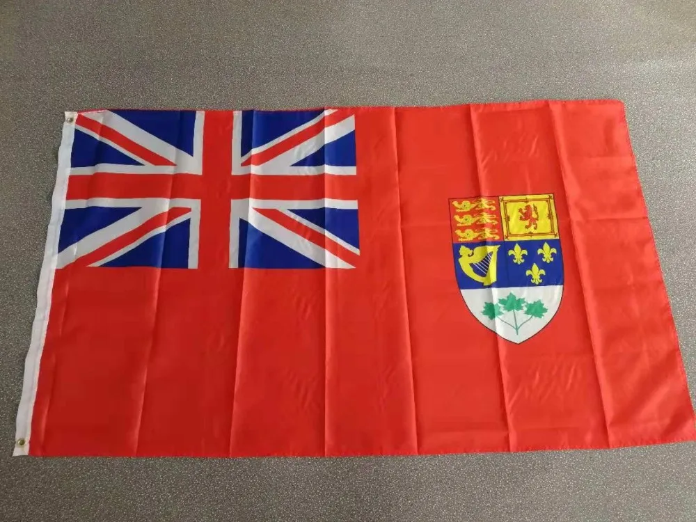 90x150cm Red Ensign defaced with the Royal Arms of Canada National Flag 1922-1957