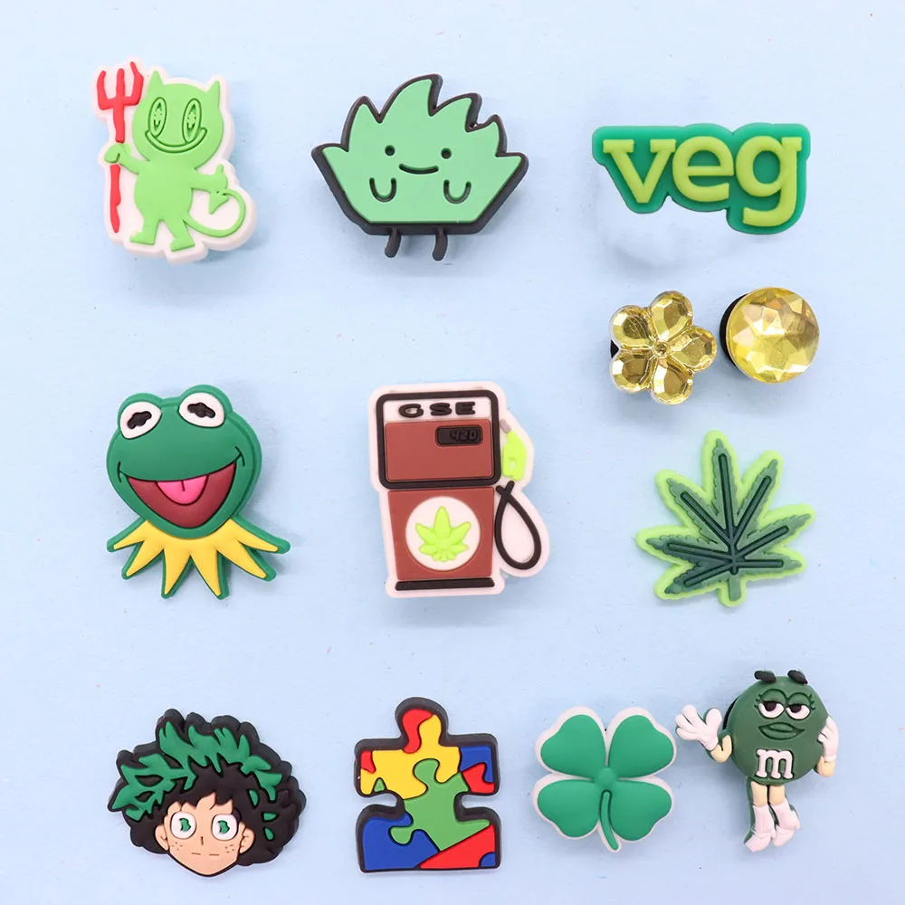 Mix 50Pcs PVC Croc Charms Tanker Chocolate Leaf Flower Grass Frog Love Boy Sandals Shoes Decoration Slipper Accessories
Mix 50Pcs PVC Croc Charms Tanker Chocolate Leaf Flower Grass Frog Love Boy Sandals Shoes Decoration Slipper Accessories