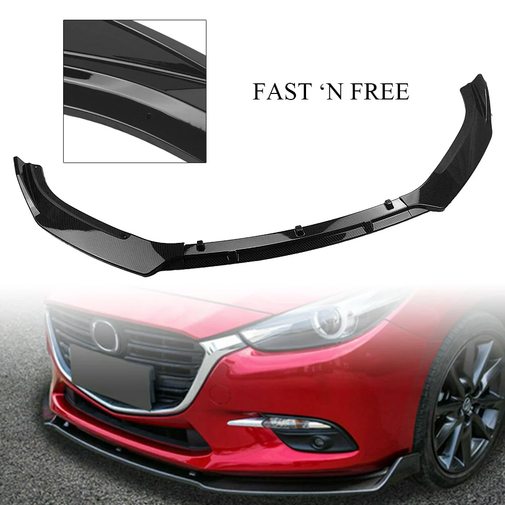 Для MAZDA 3 Mazda3 2014-2018 передний бампер спойлер губа из углеродного волокна вид нижний корпус автомобиля Комплект защитной пластины разветвител...
Для MAZDA 3 Mazda3 2014-2018 передний бампер спойлер губа из углеродного волокна вид нижний корпус автомобиля Комплект защитной пластины разветвител...