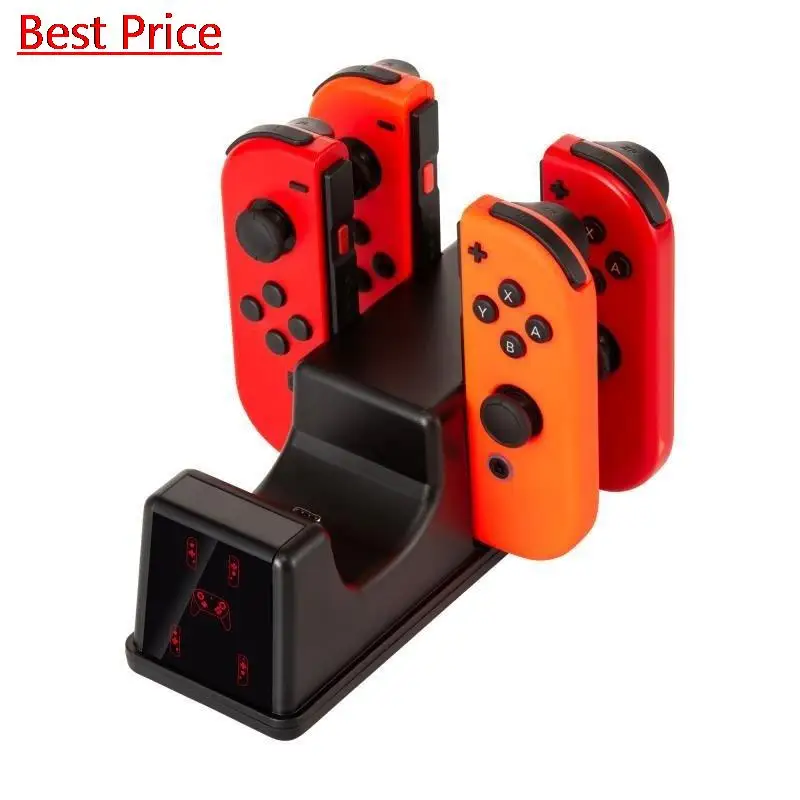 Подставка для зарядки с ручкой 20 шт./лот подходит для геймпада JOYCON Switch Pro, зарядная подставка для Nintendo Switch, зарядка через органический светод...
Подставка для зарядки с ручкой 20 шт./лот подходит для геймпада JOYCON Switch Pro, зарядная подставка для Nintendo Switch, зарядка через органический светод...