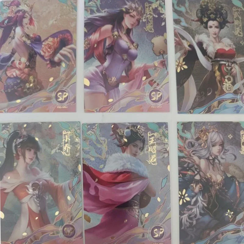 Горячее тиснение история богини из аниме SP Flash Card Zhao Feiyan Murong Xiao Qiao Коллекция игрушек солитер Рождественский подарок на день рождения
Горячее тиснение история богини из аниме SP Flash Card Zhao Feiyan Murong Xiao Qiao Коллекция игрушек солитер Рождественский подарок на день рождения